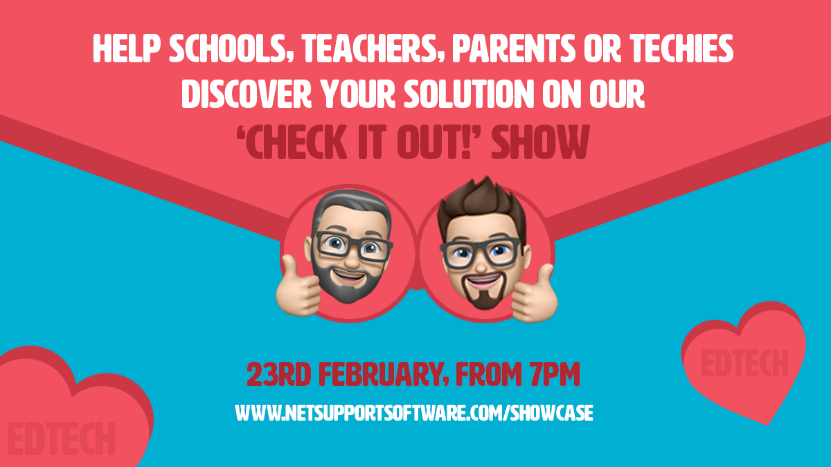 The ‘Check it out!’ show: helping edtech enthusiasts find their perfect pairing!